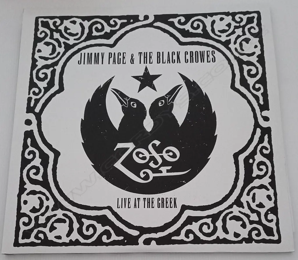 Jimmy Page & The Black Crowes, Live At The Greek (Triple album) Image 1++